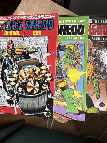 Judge dredd annuals - judge, 1981