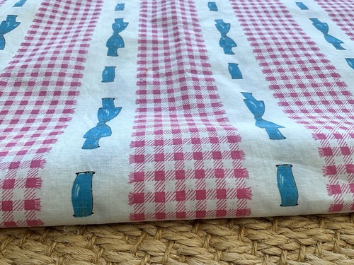Vintage fabric pure cotton - vintage,