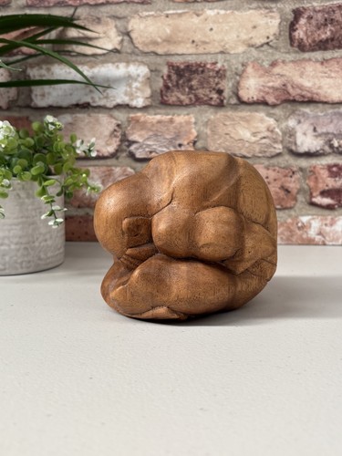 Hand carved weeping crying - weeping,