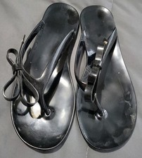 Ted Baker Black Flip Flops