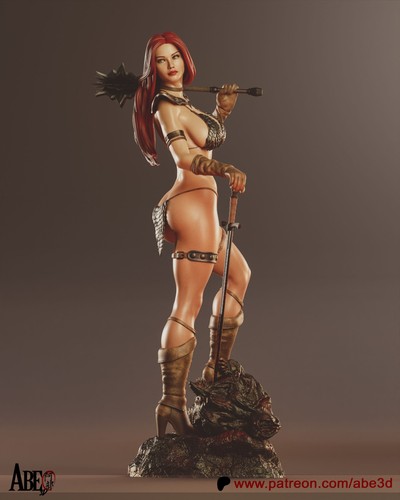 Red sonja marvel - red, conan