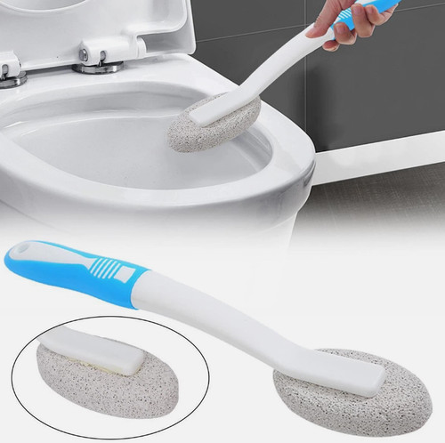 Pumice toilet brush for - brush,