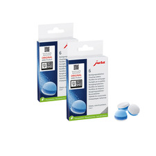 JURA 3 Phase Cleaning Tablets - 2 Packs - 12 Tablets