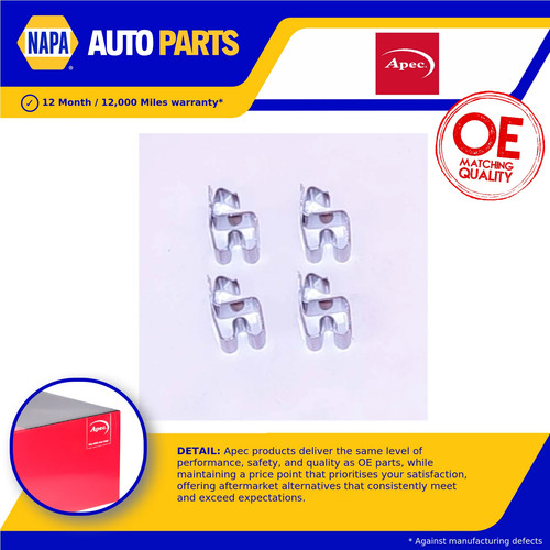 Brake pad fitting kit fits - fitting,