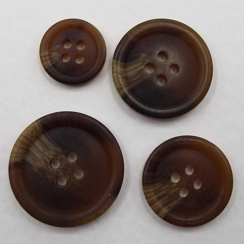 Brown buttons 15mm 2cm - 15mm,