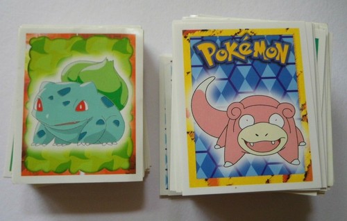 Pokemon stickers 1999 merlin - stickers,