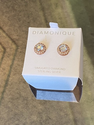 Qvc diamonique stud - qvc, earrings
