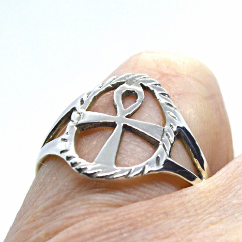 Egyptian ankh 925 - silver, ring