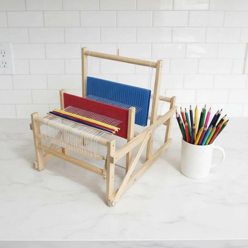 Children weaving loom - weaving,