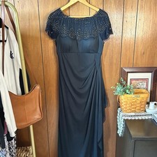 DJ JAZ Black Beaded Formal