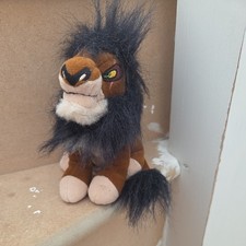 Walt Disney The Lion King Scar Villains Plush Soft Toy Beanie Collection 15cm 6"