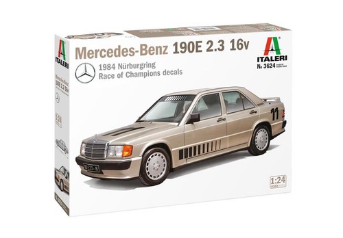 Italeri mercedes benz 190 - 1:24,