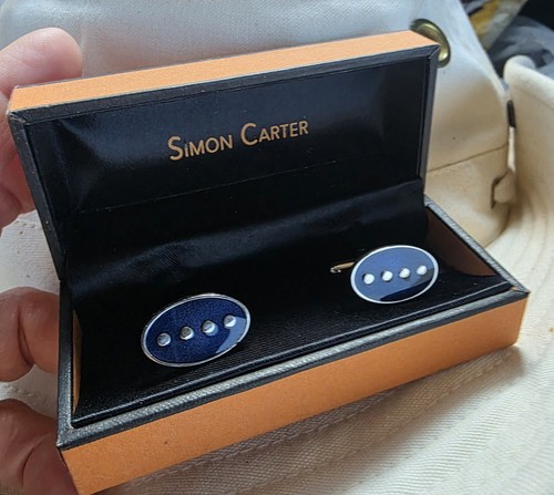 Designer dark blue simon - dark,