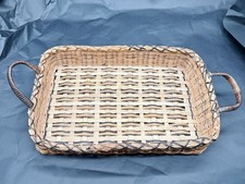 VINTAGE RECTANGULAR WICKER
