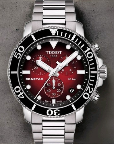 Tissot seastar 1000 red - tissot,