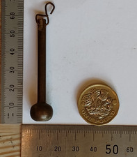 ANTIQUE BRASS/BRONZE BELL TONGUE - LARGE