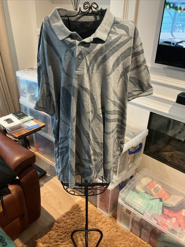 Men blue patterned polo - blue,