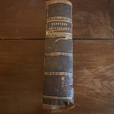 Antique Webster’s Dictionary