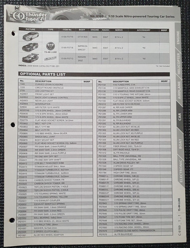 Thunder tiger nitro ts 4n - tiger, 1/10