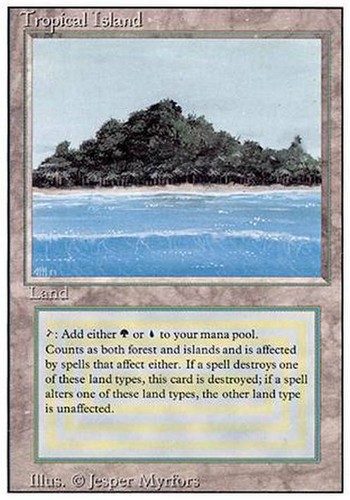 Tropical island revised - tropical, ~