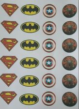 24 marvel edible print icing