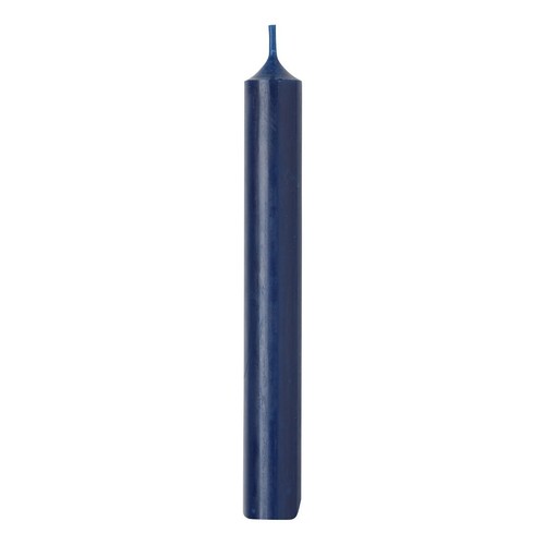 Solid coloured cylinder candle - solid,