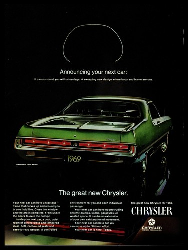 1969 chrysler 300 door - 1969, 2-door