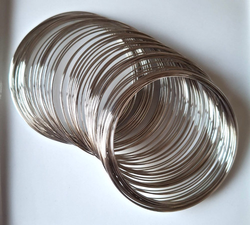 Steel memory wire bracelet - memory,