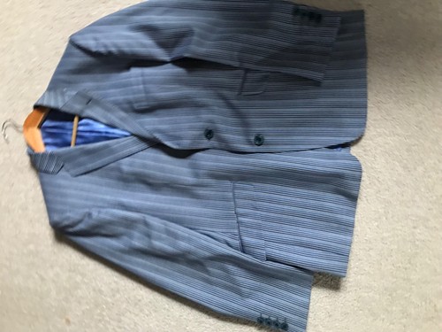 Magee blue striped single - striped,,