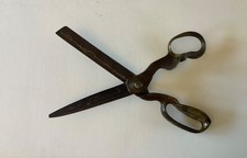 Antique Tailor Scissors Wilkinson & Sons Shears Sheffield Brass Large 12" 