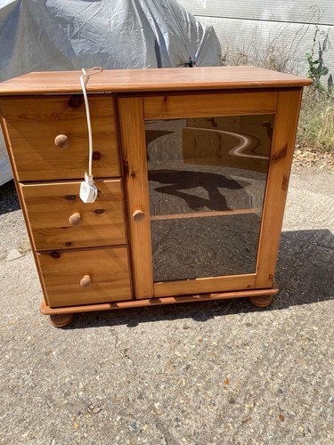 Display cabinet with drawers - with,