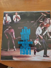 THE JAM LIVE AT HAMMERSMITH PALAIS MINT CONDITION PAUL WELLER