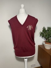 Pure Wool V Neck Sleeveless