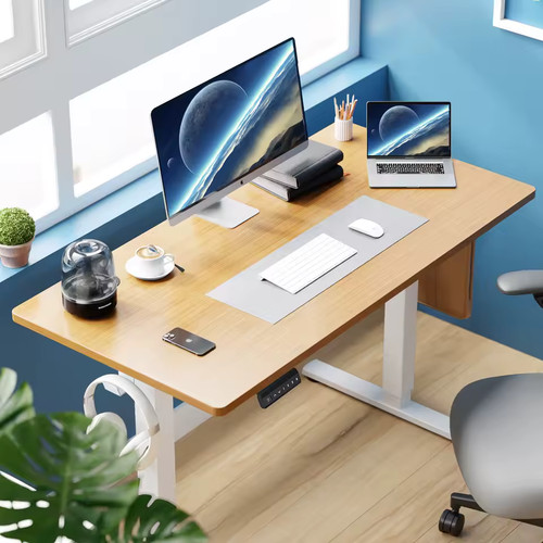 Electric standing desk height - standing,