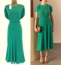Hobbs Maxi Dress UK 16 BNWT Hampton Green Lined Limited Edition