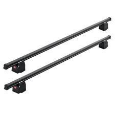 Fabbri Van Steel Roof Bars x2 for VW Transporter T5 SWB L1 Low Roof 03-15 100Kg