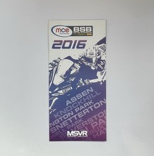2016 British Superbikes BSB