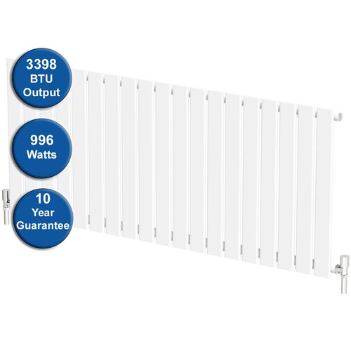 Horizontal flat panel - panel, column