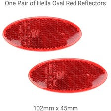 2 Abbey Caravan 102mm Oval Red