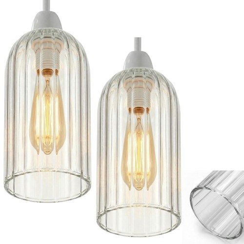 Pack modern ribbed glass - 2,