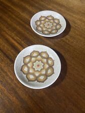 2 x Royal Worcester Palissy Kalabar Small Side Plates spares Replacement VGC 11c