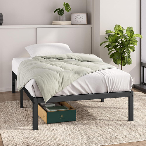 Zinus elias single bed frame - single,