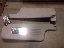 RENAULT SCENIC MK2 5 SEATS 2002-2009 SET OF SUN VISORS WITH MIRRORS X2 R2