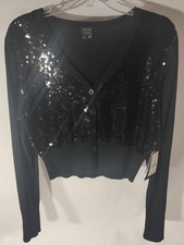 Vtg Nicole Miller Crop Sweater