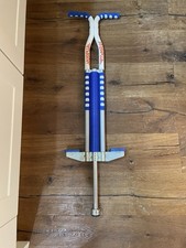 Master Pogo Stick White and Blue for Kids