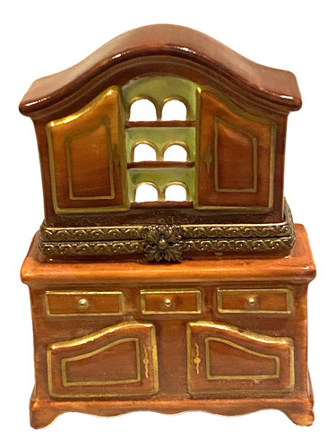 Limoges peint main trinket - limoges,