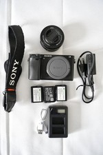 Sony Alpha A6300 24.2MP Digital Camera - Black (Kit with 16-50 mm Power Zoom...