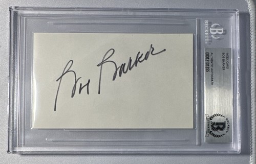 Bob barker signed - signed,