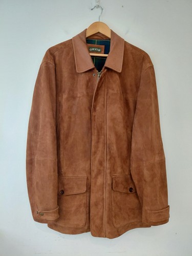Orvis suede jacket coat - orvis,