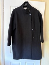 cos black wool 3/4 coat unworn in new condition 